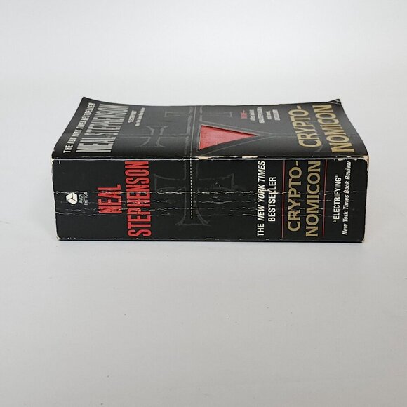 NEAL STEPHENSON CRYPTONOMICON Paperback Book - Picture 2 of 3